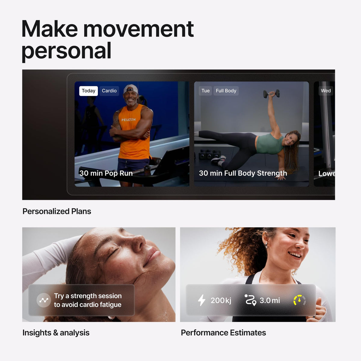 Peloton Treadmill, Cross Training Tread for Running, Walking & Hiking