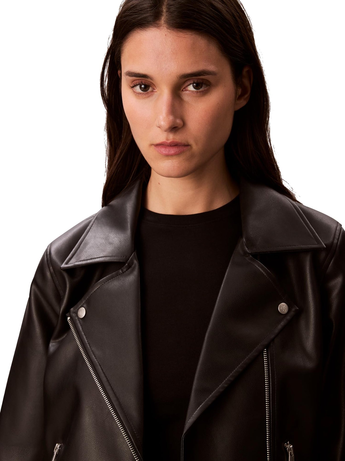 Calvin Klein Women's Classic Leather Jacket