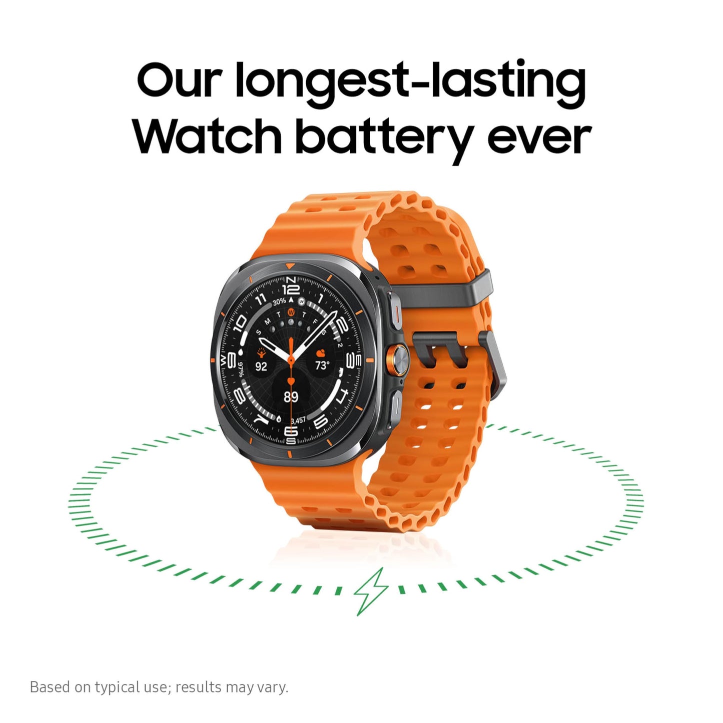Samsung Galaxy Watch Ultra (2025) 47mm LTE Smartwatch + $100 Gift Card, Titanium Casing, Advanced Sleep Coaching, Running Coach, Energy Score, GPS, Titanium Silver [US Version, 2 Yr Warranty]