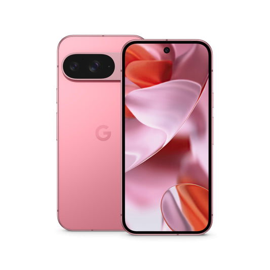 Google Pixel 9 - Unlocked Android Smartphone with Gemini, 24-Hour Battery, Advanced Camera, and 6.3" Actua Display - Peony - 128 GB