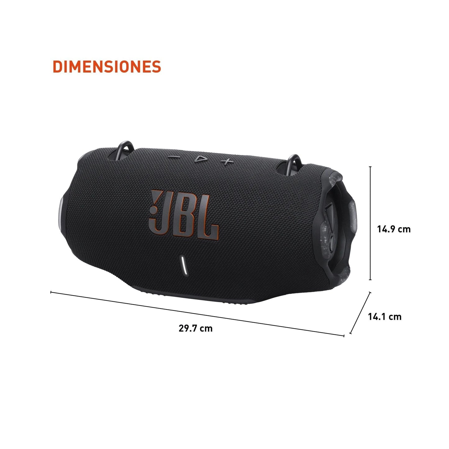 JBL Xtreme 4 - Portable Bluetooth Speaker, Powerful Sound and Deep Bass, IP67 Waterproof, 24 Hours of Playtime, Powerbank, PartyBoost for Multi-Speaker Pairing (Black)