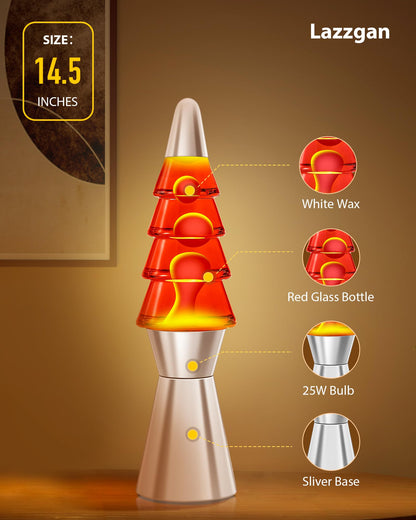 14.5 inches Liquid Motion Table Lamp: Tree Lave Lamp for Mother's Day/Mom Gifts, Mood Lighting Christmas Indoor Decorations Night Light for Kids and Adults