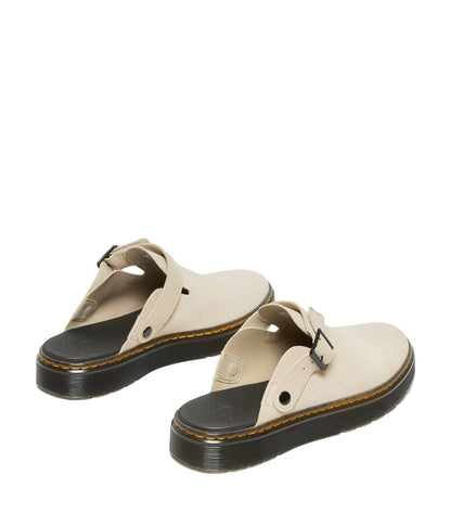 Dr. Martens Unisex Carlson Mule, Warm Sand Eh Suede Mb, 10 US Men