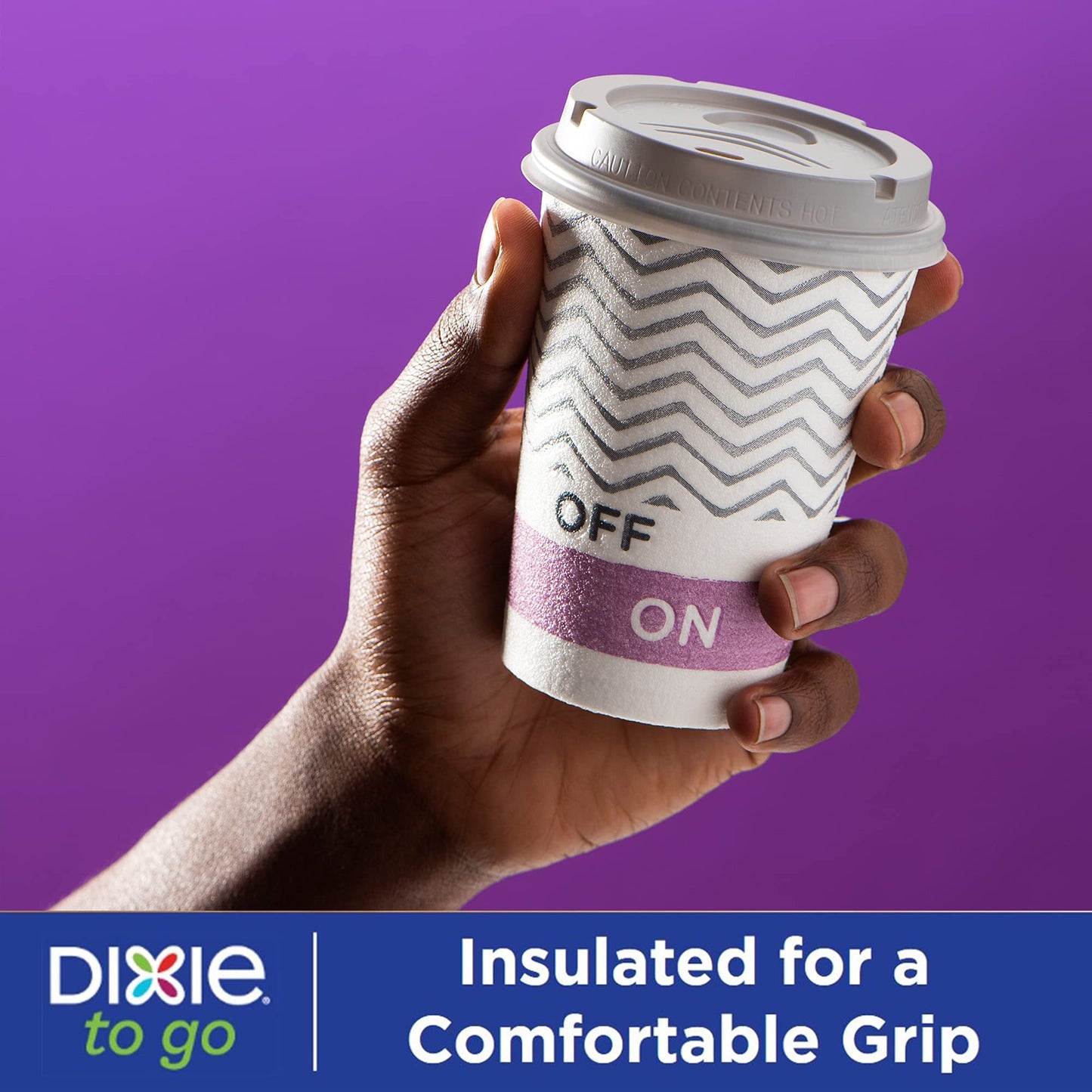 Dixie To Go Medium Paper Coffee Cups With Lids, 12 Oz, 156 Count, Disposable Cups For On-The-Go Hot Beverages