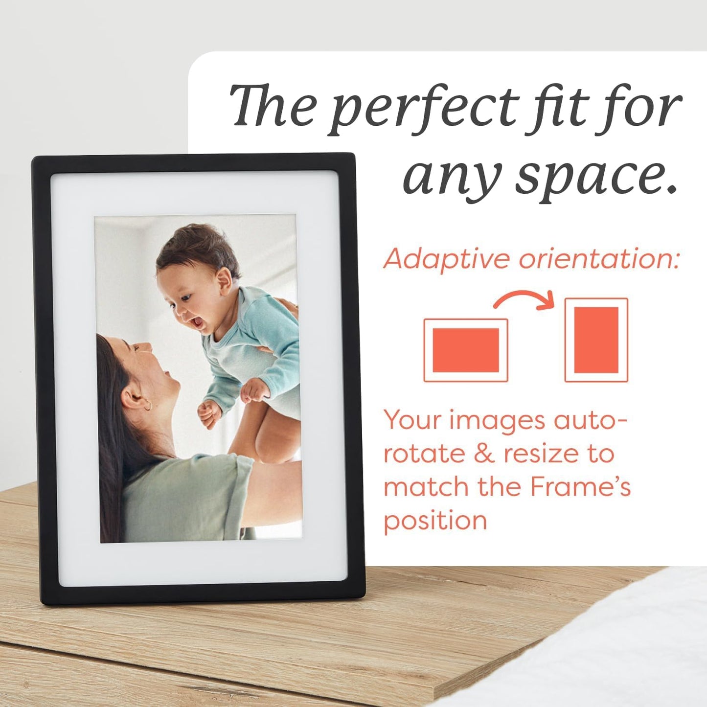 Skylight Frame – WiFi Digital Picture Frame Customer Support, Touch Screen Digital Photo Frame with Easy Setup, Photo Gifts for Parents and Grandparents - 10 Inch Black