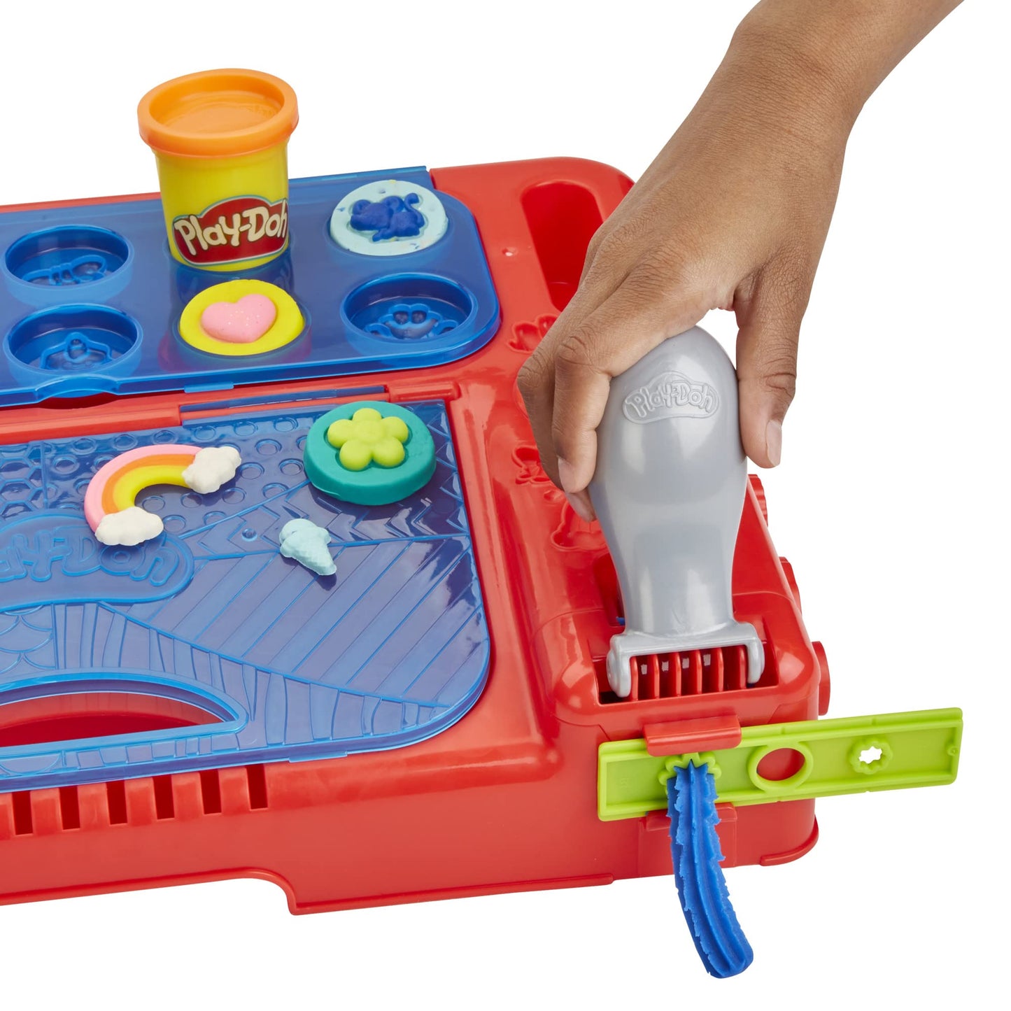 Play-Doh Grab 'n Go Activity Center, with Over 30 Tools and 10 Cans, Kids Arts and Crafts, Preschool Toys for 3 Year Old Girls and Boys and Up, Non-Toxic (Amazon Exclusive)