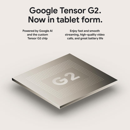 Google Pixel Tablet - Android Tablet with 11-Inch Screen and Extra-Long Battery Life - Hazel - 8 GB RAM - 256 GB