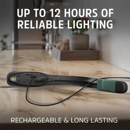 Energizer Flex-R LED Rechargeable Book Light for Reading in Bed, Reading Light with Warm LED Color, Long-Lasting and Lightweight