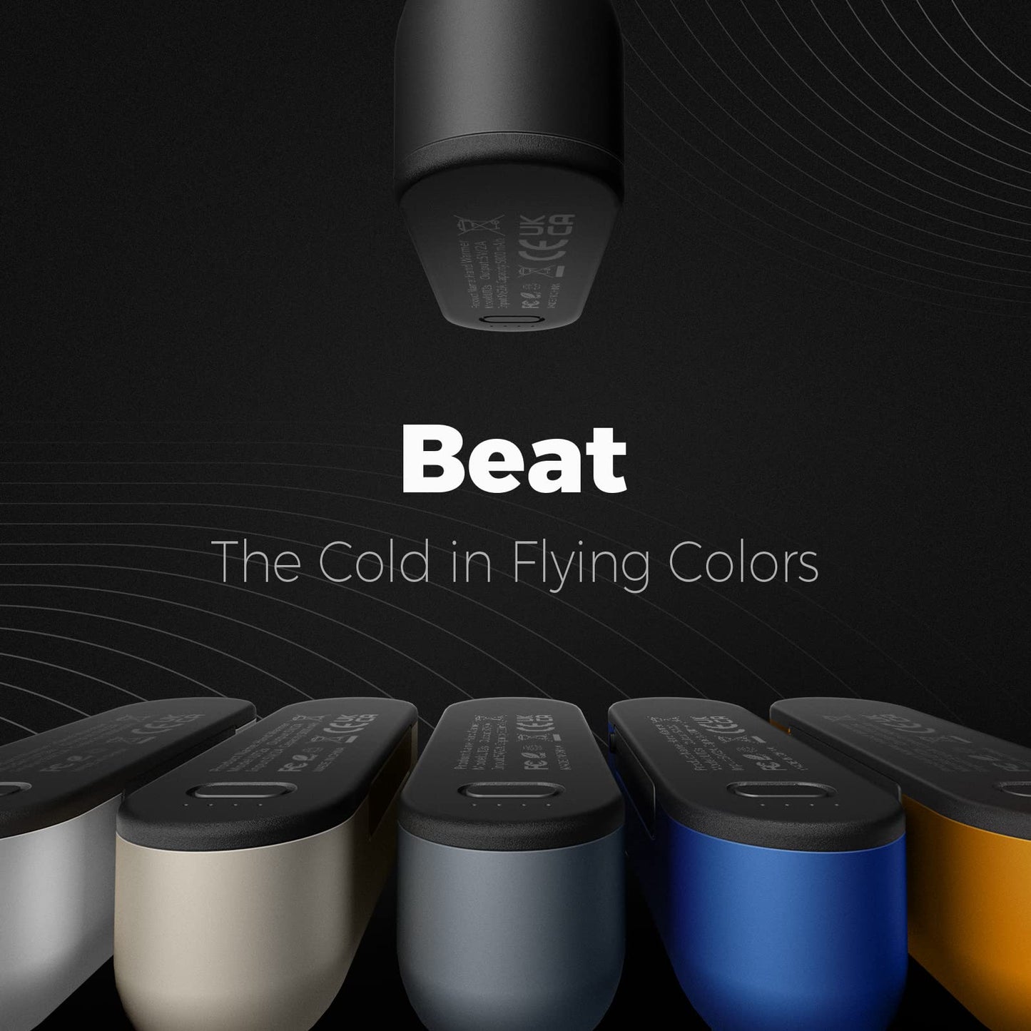 OCOOPA Magnetic Rechargeable Hand Warmers 2 Pack, 10000mAh Electric Handwarmer, 4 Levels Heat Up to 137℉, USB-C Portable Charger, Raynauds, Golf, Hunting, Gaming, Tech Gifts for Men, UT2s(MagTwins)