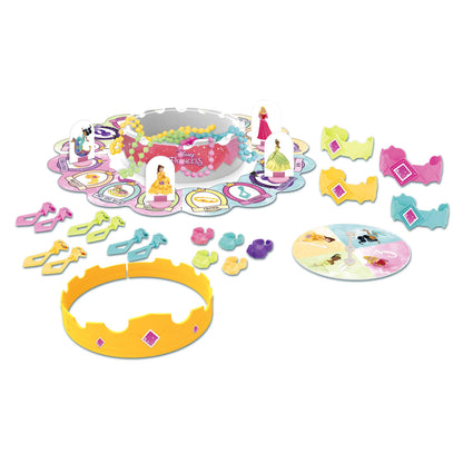 Hasbro Gaming Pretty Pretty Princess: Edition Board Game Featuring Disney Princesses, Jewelry Dress-Up Game for Kids Ages 5 and Up, for 2-4 Players