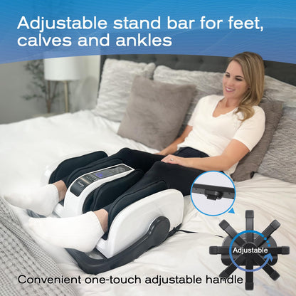 TISSCARE Foot Massager with Heat: Shiatsu Foot Massager for Plantar Fasciitis,Neuropathy, Circulation and Pain Relief for Foot Calf Gifts for Women and Men