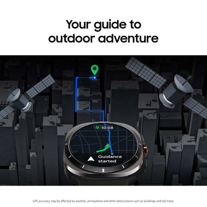 Samsung Galaxy Watch Ultra 47mm LTE AI Smartwatch w/Energy Score, Wellness Tips, Heart Rate Tracking, Sleep Monitor, Fitness Tracker, GPS, 2024,Titanium White [US Version, 1Yr Manufacturer Warranty]