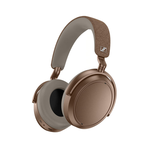 Sennheiser Momentum 4 Wireless Noise Cancelling Headphones - Bluetooth Headset for Crystal-Clear Calls with Adaptive Noise Cancellation, Over-Ear Headphones, 60h Battery Life, Folding Design, Brown