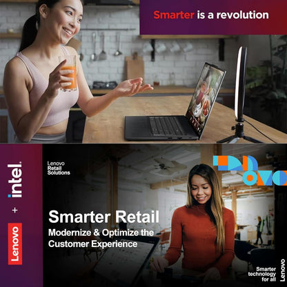 Lenovo 15.6" Laptop Computer for Home Business Student, Intel Dual-Core Processor, 32GB DDR4 RAM, 1TB PCIe SSD, FHD Display, WiFi 6, Bluetooth 5.2, HDMI, Numeric Keypad, Black, Windows 11 Pro, Tichang