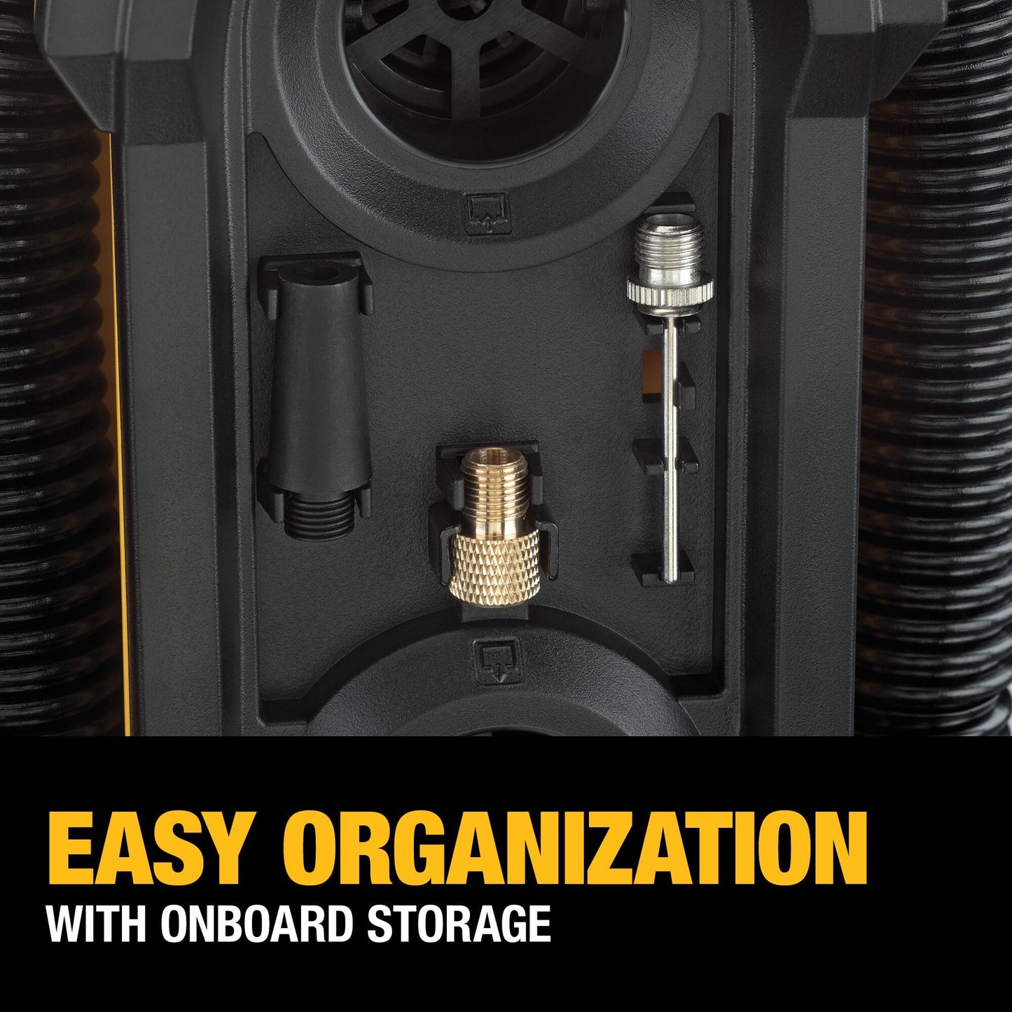 DEWALT Tire Inflator Portable Air Compressor 20V MAX, Car Air Pump with Automatic Shut Off, LED Light, Tool Only (DCC020IB)