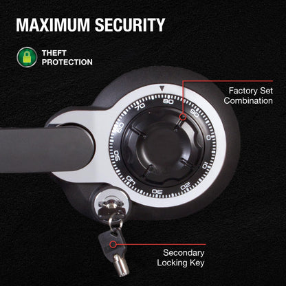 SentrySafe Medium Gray Fireproof Safe and Waterproof Safe Box with Dial Combination, Home Security for Money, Documents, or other Valuables, 1.23 Cubic Feet, SFW123DSB