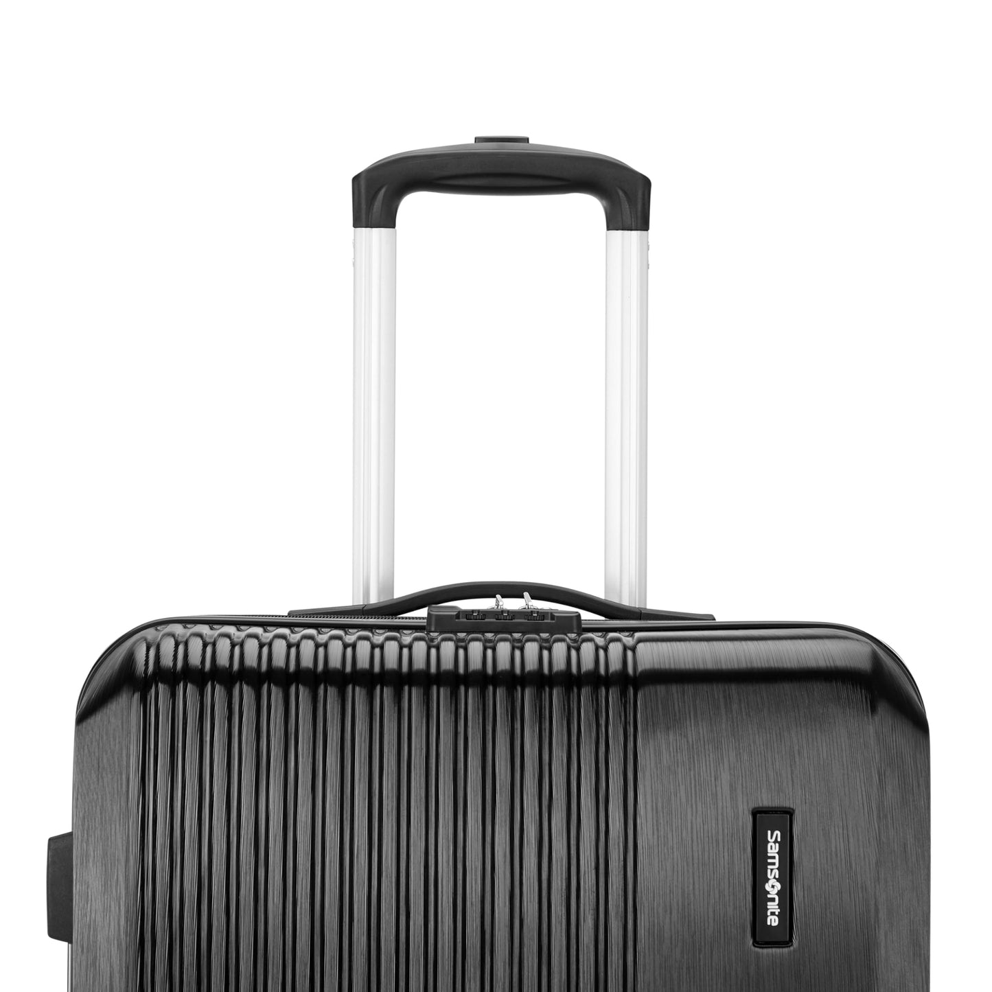Samsonite Alliance SE Hardside Luggage with Spinner Wheels, Lightweight, MEDIUM SPINNER, BASS BLACK