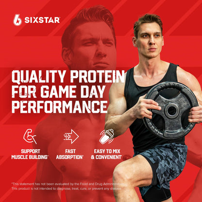 Six Star Whey Protein Powder Plus - Muscle Building & Recovery Formula with Whey Isolate Powder, BCAAs, 30g Protein, Immune Support - Post-Workout Supplement - Kellogg’s Frosted Flakes Flavor, 1.8 lbs