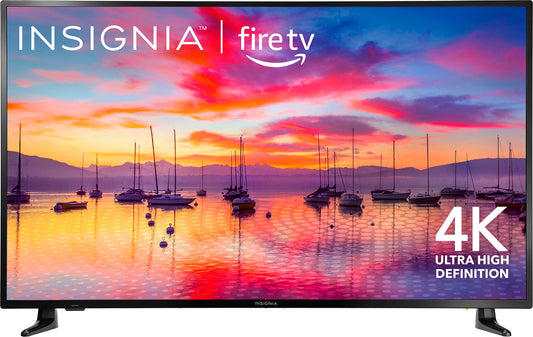 INSIGNIA 55-inch Class F30 Series LED 4K UHD Smart Fire TV with Alexa Voice Remote (NS-55F301NA25)