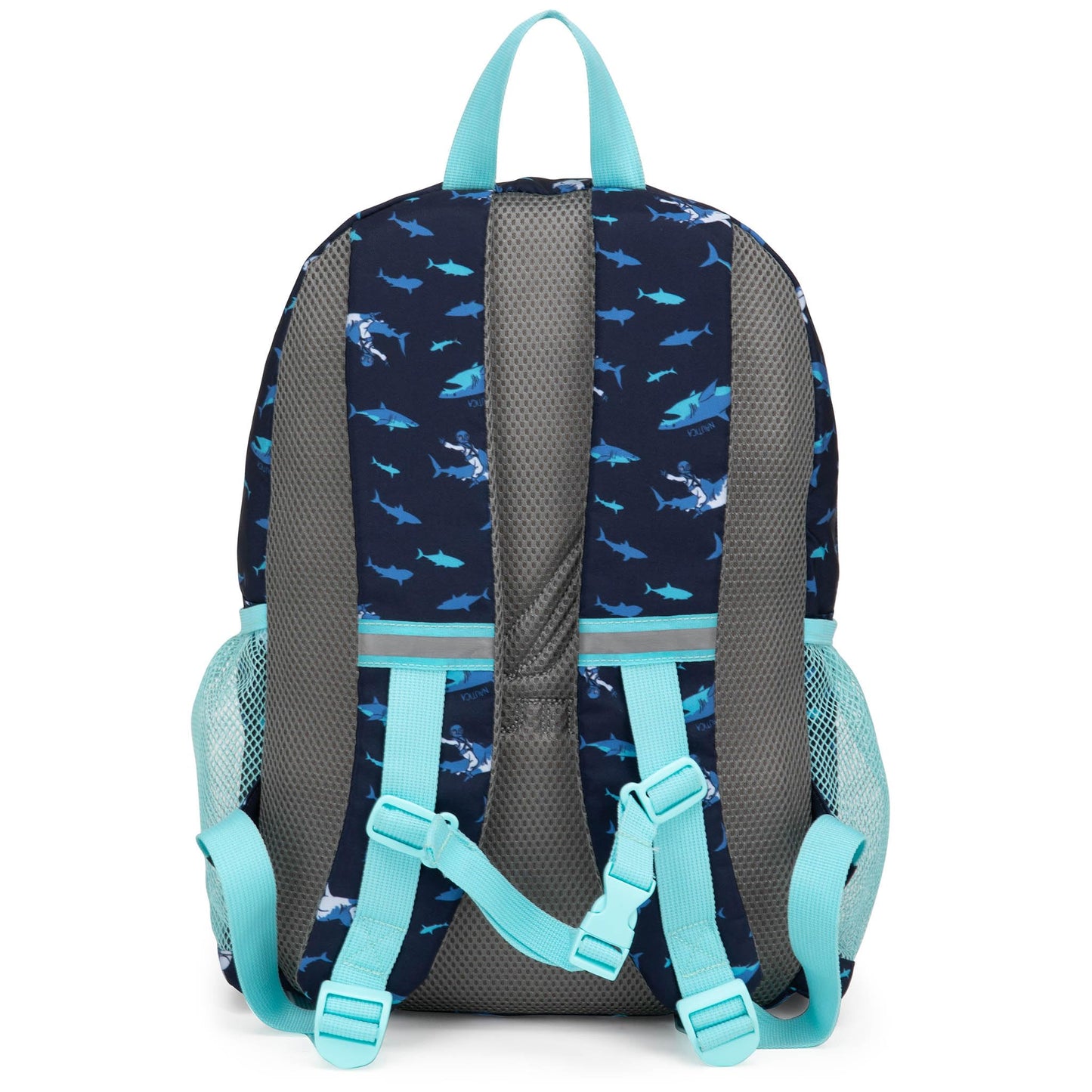Nautica Backpack for Kids | Kindergarten, Elementary Children Backpack | 16" Tall | Shark Riders