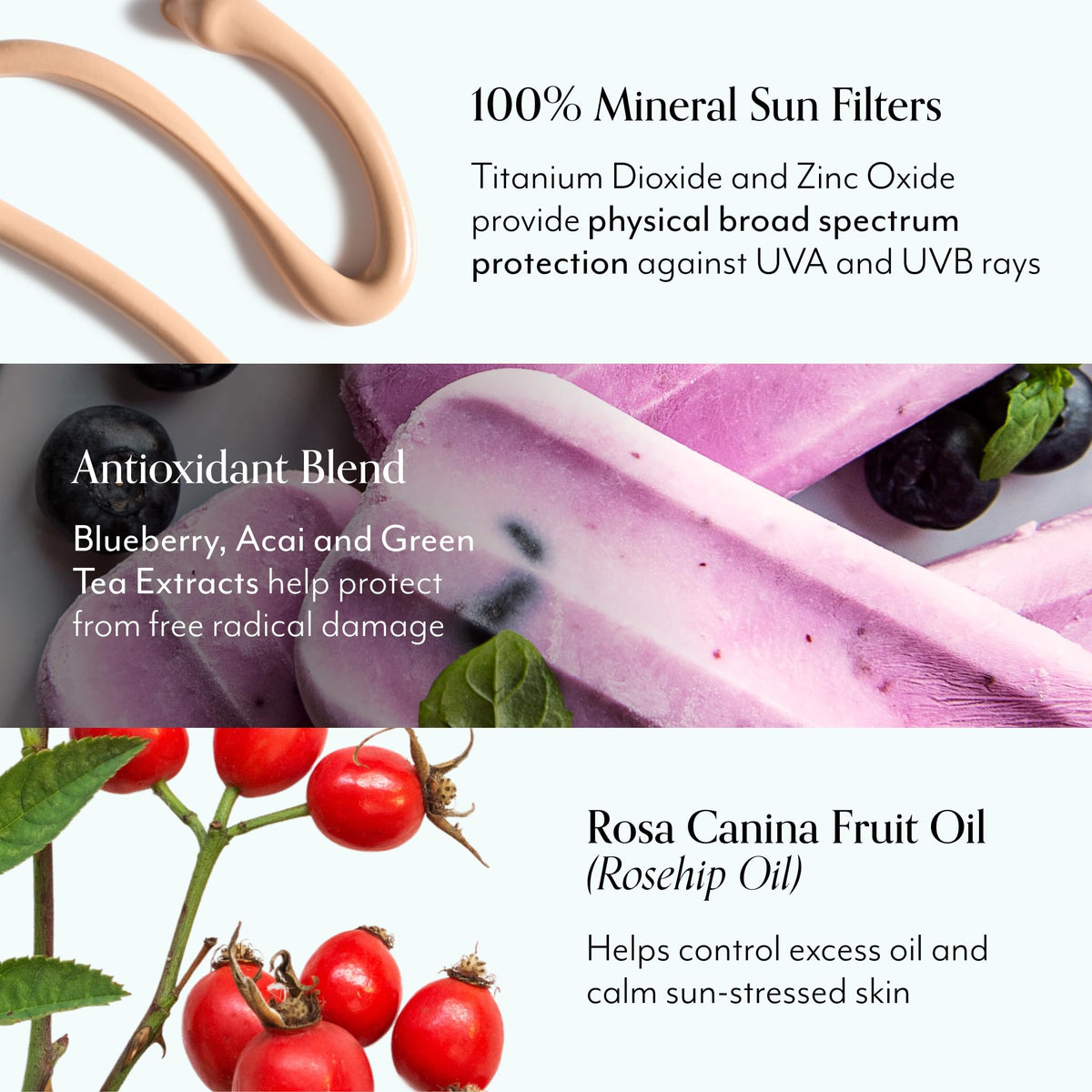 Bliss Block Star SPF 30 Daily Tinted Sunscreen with Zinc Oxide, Sunscreen & Makeup Primer- All Skin Tones - 100% Mineral Broad Spectrum Sunscreen with Titanium Dioxide & Antioxidant Blend,- 1.4 fl oz.