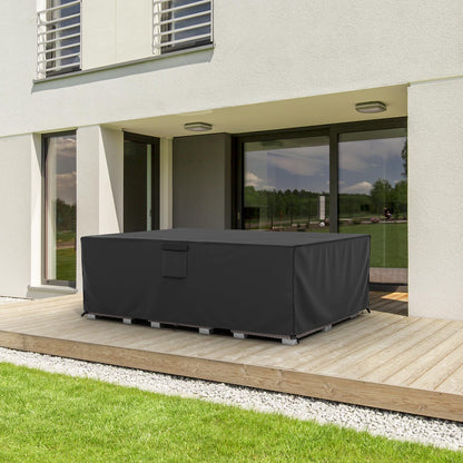 MR.COVER Patio Furniture Cover Waterproof, Outside Table and Chair Set Cover, Garden Windproof Heavy Duty Furniture Protection for Outdoor Sectional Sofa Chair Set Size 88L x 62W x 28H inch