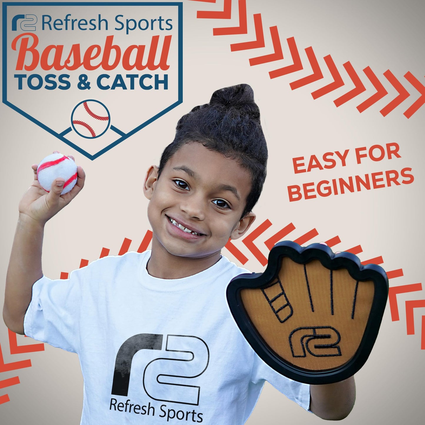 Toss and Catch Ball Set: Fun Ball and Catch Game - Baseball Gifts for Boys & Girls - Easter Gifts for Kids & Toddler Toys for 9 8 7 6 5 4 3 + Year Old Boys Birthday Gift & Easter Basket Stuffers Idea