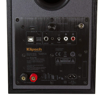 Klipsch R-51PM Powered Bluetooth Speaker,Black