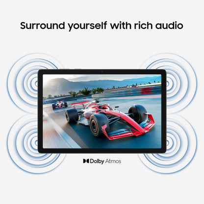 Samsung Galaxy Tab A11+ 6GB RAM, 128GB Storage, Optimized Performance, Long Lasting Battery, Expandable Storage, Large Display, Dolby Atmos Speakers, AI Assist, Slim, Light, 2 Year Warranty, Gray