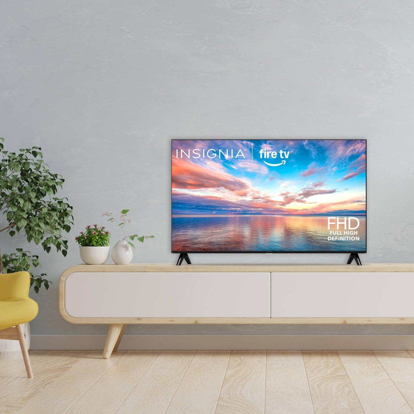 INSIGNIA 32" Class FE Series LED Full HD Smart Fire TV, Voice Remote with Alexa, Stream Live TV Without Cable