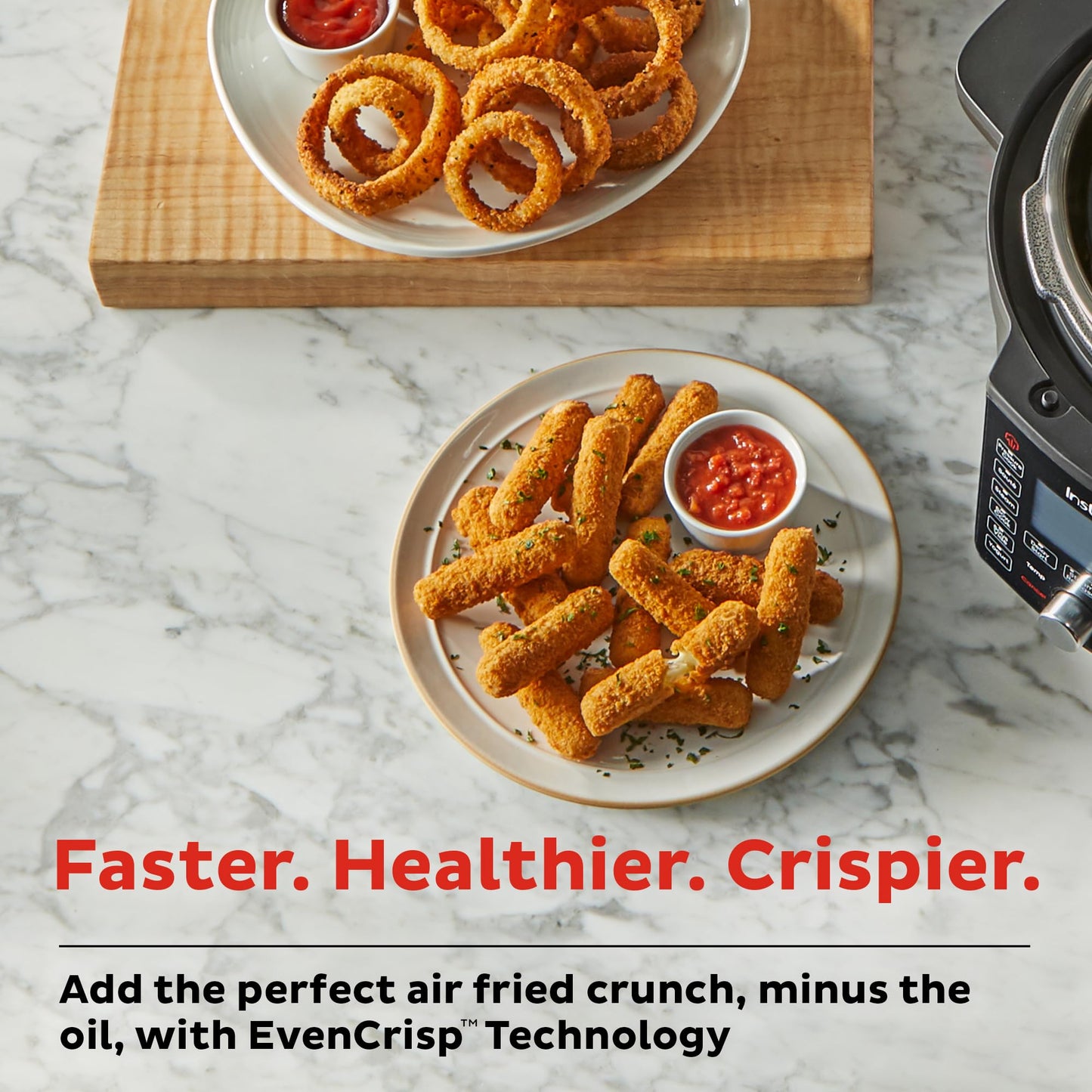 Instant Pot 6.5 Quart Duo Crisp Ultimate Lid with WIFI, 13-in-1 Air Fryer and Pressure Cooker Combo, Sauté, Slow Cook, Bake, Steam, Warm, Roast, Dehydrate, Sous Vide, & More, Includes App with Recipes