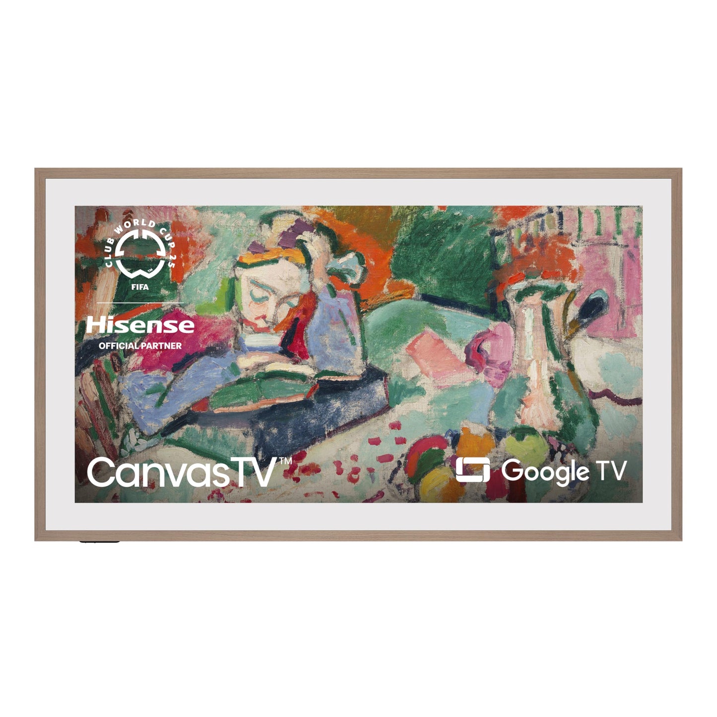 Hisense 85-Inch Class QLED 4K S7N CanvasTV Series Dolby Vision HDR Google Smart TV (85S7N, 2025 Model) - 144Hz, Art Mode, Anti-Glare Panel, Hi-Matte Display, UltraSlim Wall Mount & Frame Included