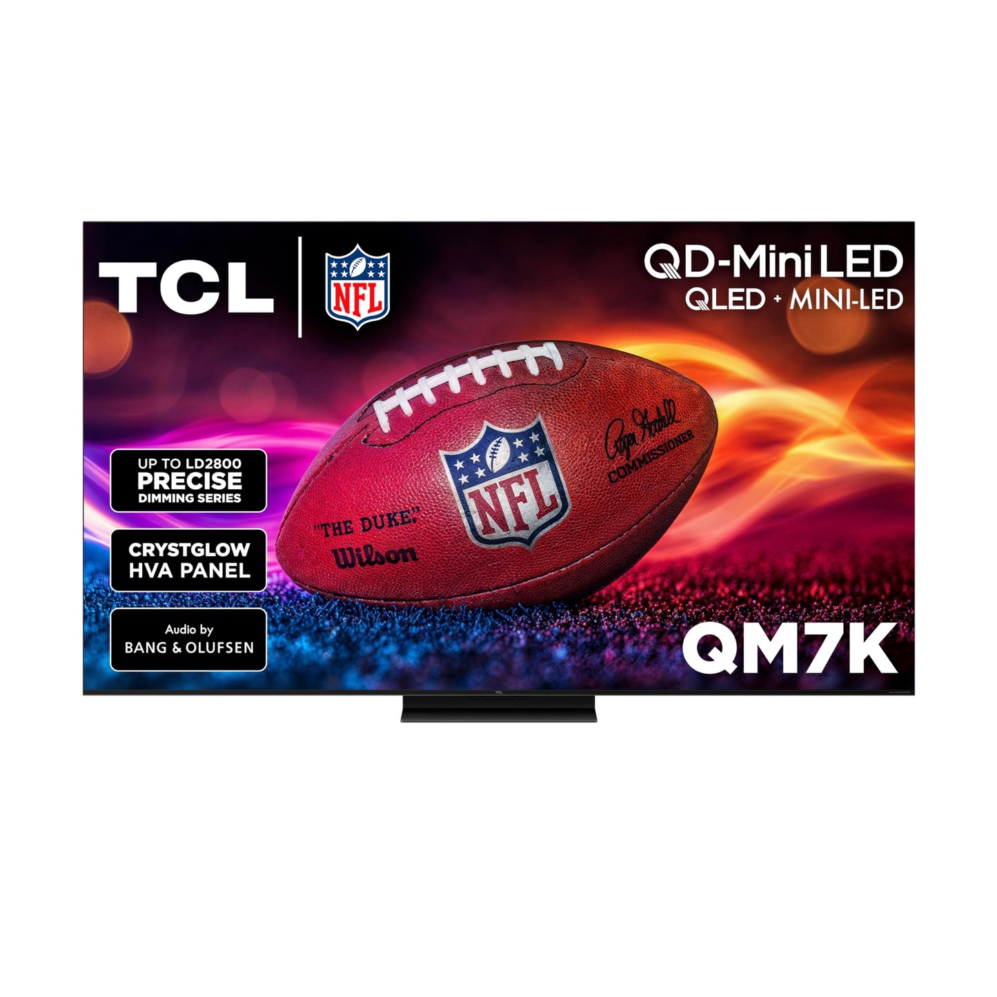 TCL 55-Inch Class QM7K Series QD-Mini LED 4K UHD Google Smart TV Best Premium Mini-LED TV - QLED, 144hz, 240hz Gaming Rate, Anti-Reflective Screen, Bang & Olufsen Audio, Atmos (55QM7K, 2025 Model)
