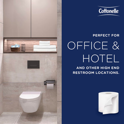 Cottonelle Professional Standard Roll Bulk Toilet Paper (17713), 2-Ply, White (60 Rolls of 451 Sheets, 27,060 Sheet Total)