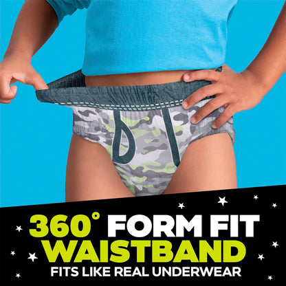 Ninjamas Boys Bedwetting Nighttime Underwear, Size S/M (38-70 lbs), 88 Count, Overnight Protection, Ultra Absorbent, Hypoallergenic