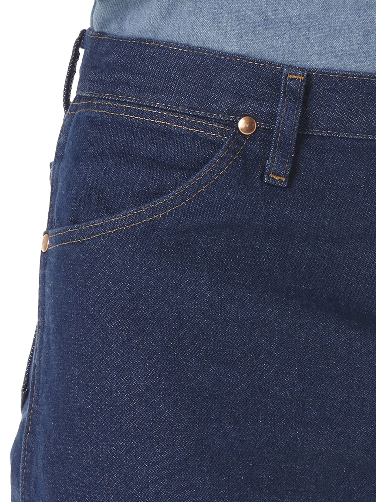 Wrangler Men's 13MWZ Cowboy Cut Original Fit Jean, Prewashed Indigo, 32W x 34L