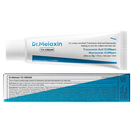 DR.Melaxin TX Tranexamic Acid CREAM | Skin freckle Cream, Blemishes, Anti-pigmetation korean skin care | Korean Cosmetics | 1.7 fl oz (50 ml)