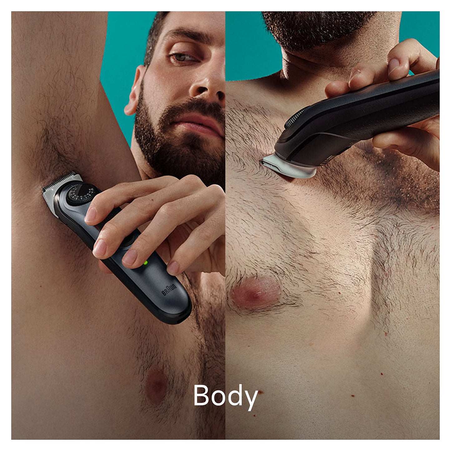 Braun All-in-One Style Kit Series 5 5471, 8-in-1 Trimmer for Men with Beard Trimmer, Body Trimmer for Manscaping, Hair Clippers & More, Ultra-Sharp Blade, 40 Length Settings, Waterproof