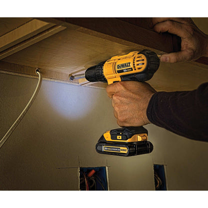 DEWALT 20V Max Cordless Drill/Driver Kit, Includes 2 Batteries and Charger (DCD771C2)