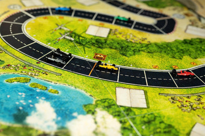 HEAT: Pedal to the Metal Board Game - Intense Car Racing and Strategy Game, Fun Family Game for Kids and Adults, Ages 10+, 1-4 Players, 60 Minute Playtime, Made by Days of Wonder