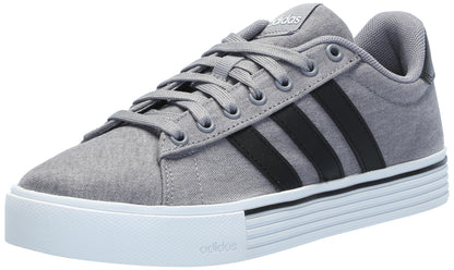 adidas Men's Daily 4.0 Sneaker, Grey/Black/White, 10