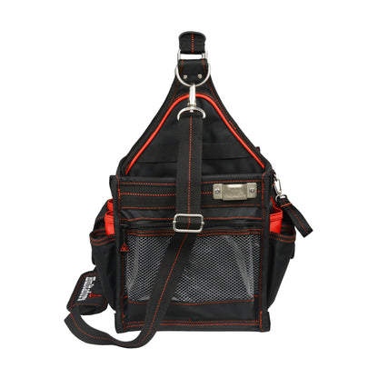 Hultafors Work Gear HT5582 Electrical/Maintenance Tool Carrier, 23 Pockets, Heavy Duty Ballistic Polyester Tool Bag