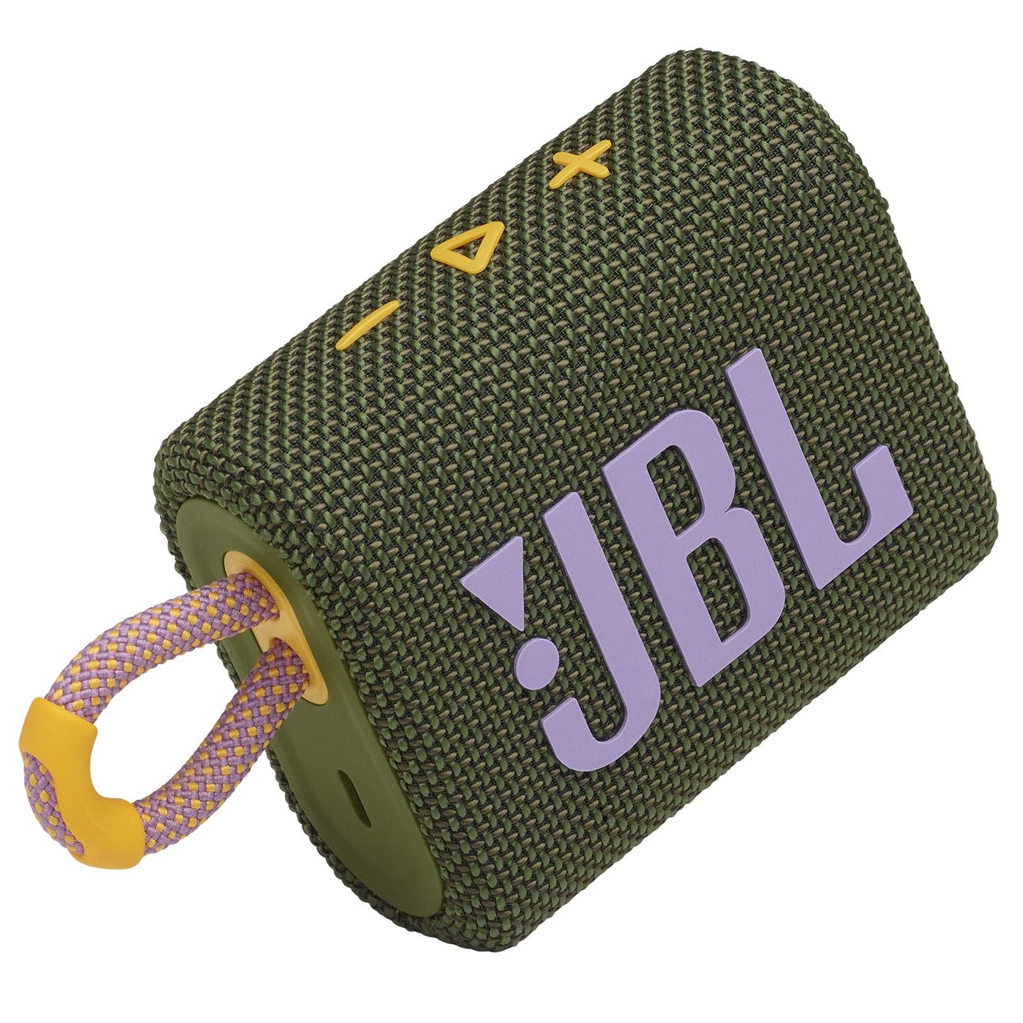 JBL Go 3 - Portable Mini Bluetooth Speaker, big audio and punchy bass, IP67 waterproof and dustproof, 5 hours of playtime, speaker for home, outdoor and travel (Green)