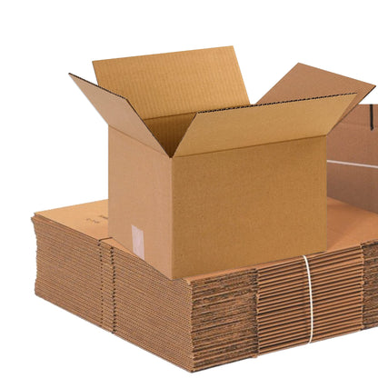 BOX USA Shipping Boxes Small 12"L x 10"W x 8"H, 25-Pack | Corrugated Cardboard Box for Packing, Moving and Storage