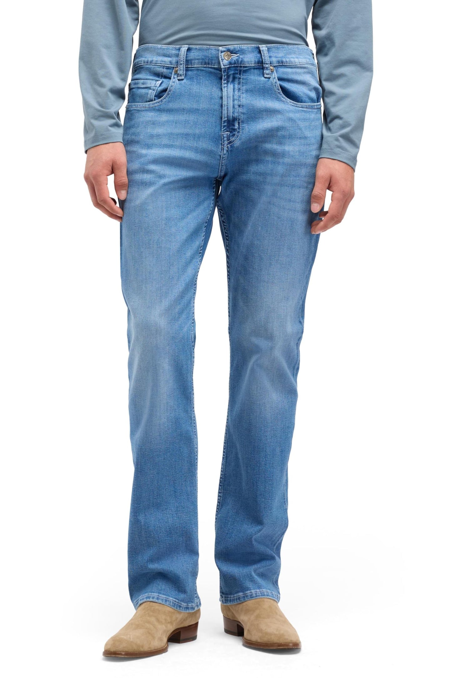 7 for All Mankind Mens Austyn Relaxed Fit Jeans, Kettering, 32