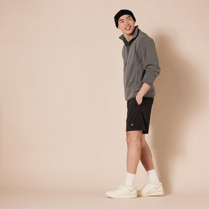 Amazon Essentials Men's Performance Tech Loose-Fit Shorts (Available in Big & Tall), Pack of 2, Black, Large