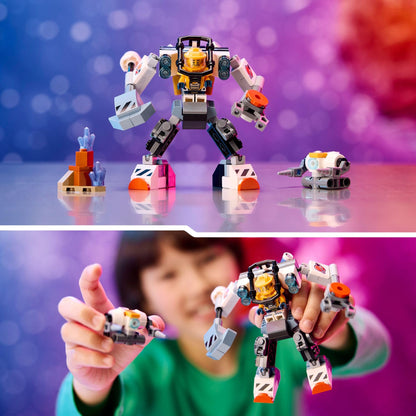 LEGO City Space Construction Mech Suit Building Set, Fun Space Toy for Kids Ages 6 and Up, Space Gift Idea for Boys and Girls Who Love Imaginative Play, Includes Pilot Minifigure and Robot Toy, 60428