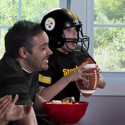 Pittsburgh Steelers Football Helmet & Jersey Top Set