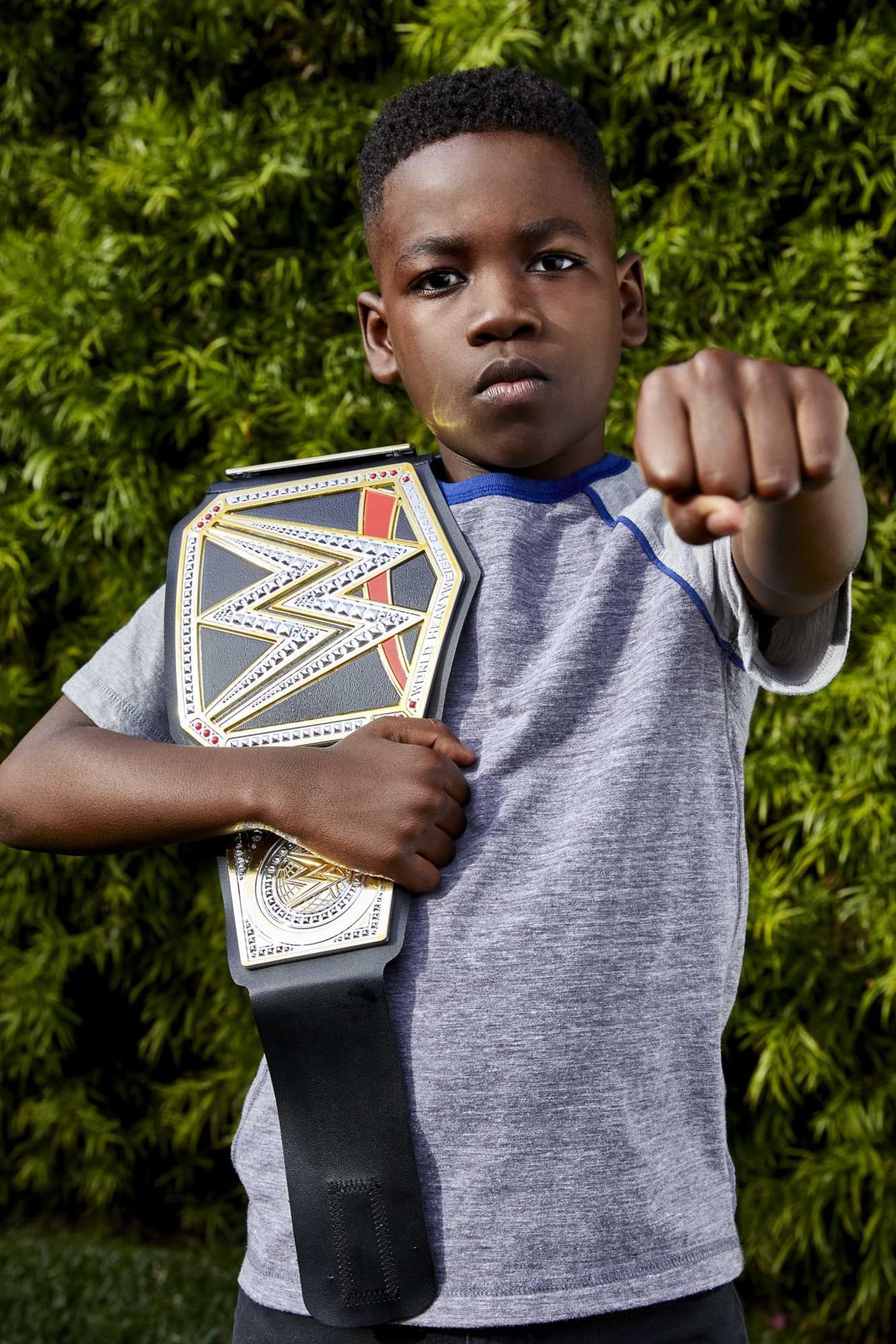 Mattel WWE Championship Title Belt, Kid-Sized Wearable Role-Play & Costume Accessory with Adjustable Strap