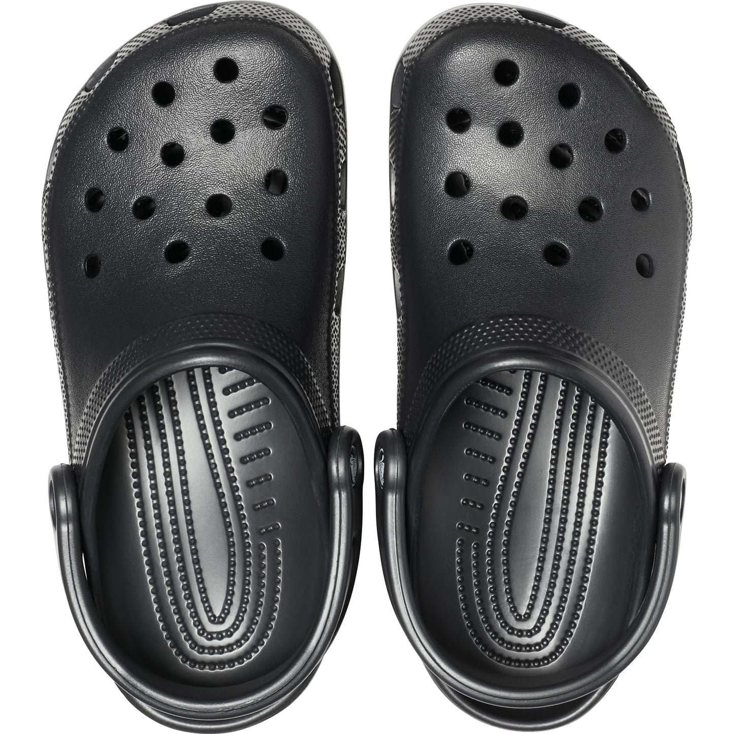 Crocs Unisex-Adult Classic Clog, Clogs for Women and Men, Black, 8 Women/6 Men